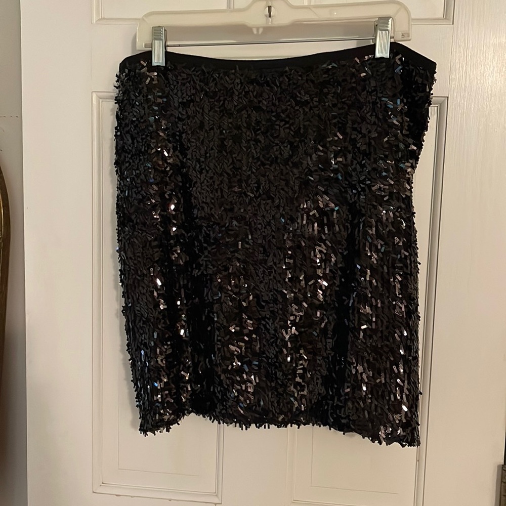 Ann Taylor sequin mini 12